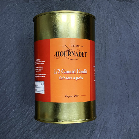 BOITE DEMI CANARD (MAGRET ET CUISSE) CONFIT - LA FERME DE HOURNADET