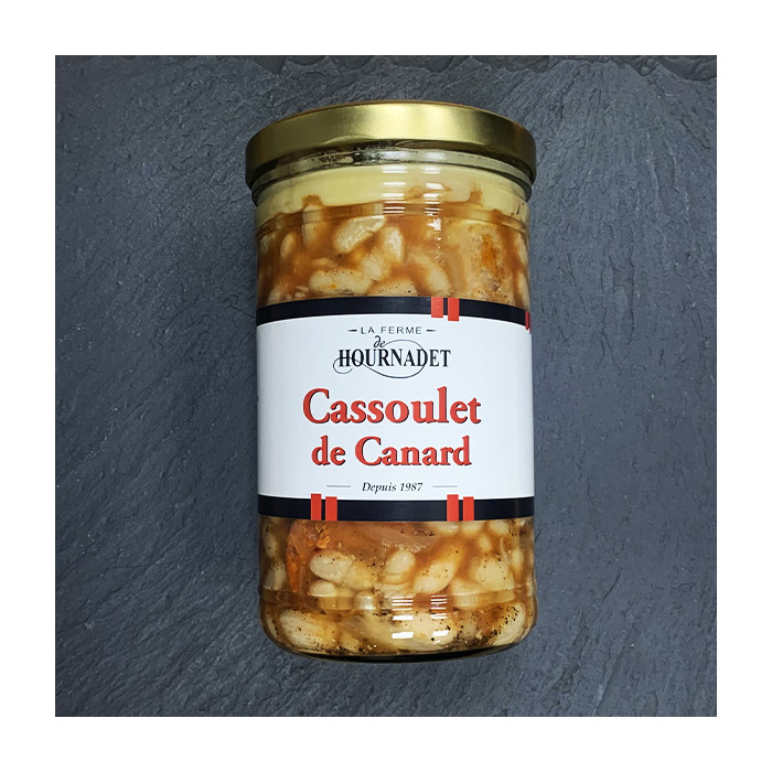 CASSOULET DE CANARD 1KG - LA FERME DE HOURNADET