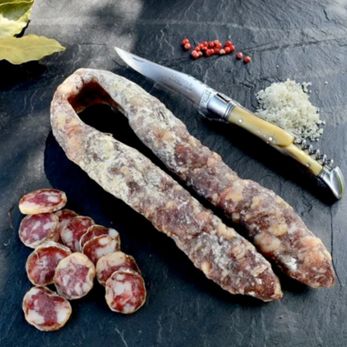 SAUCISSE SECHE A L'AIL - LA FERME DES COCHONS GOURMANDS