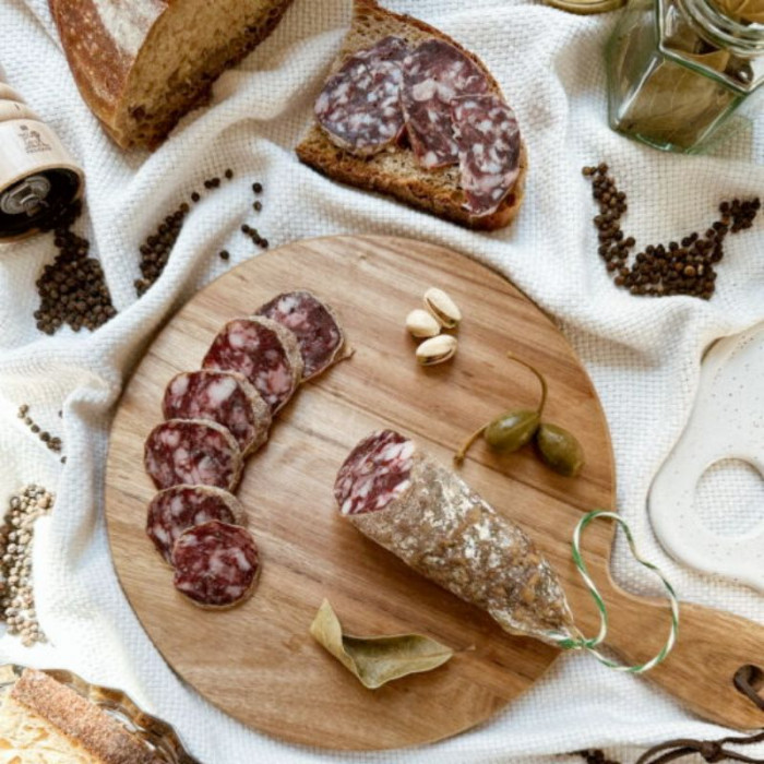 SAUCISSON DE SANGLIER SAUVAGE ET PORC IGP SUD OUEST - JOKO GASTRONOMIE SAUCISSON DE SANGLIER SAUVAGE ET PORC IGP SUD OUEST - JOKO GASTRONOMIE