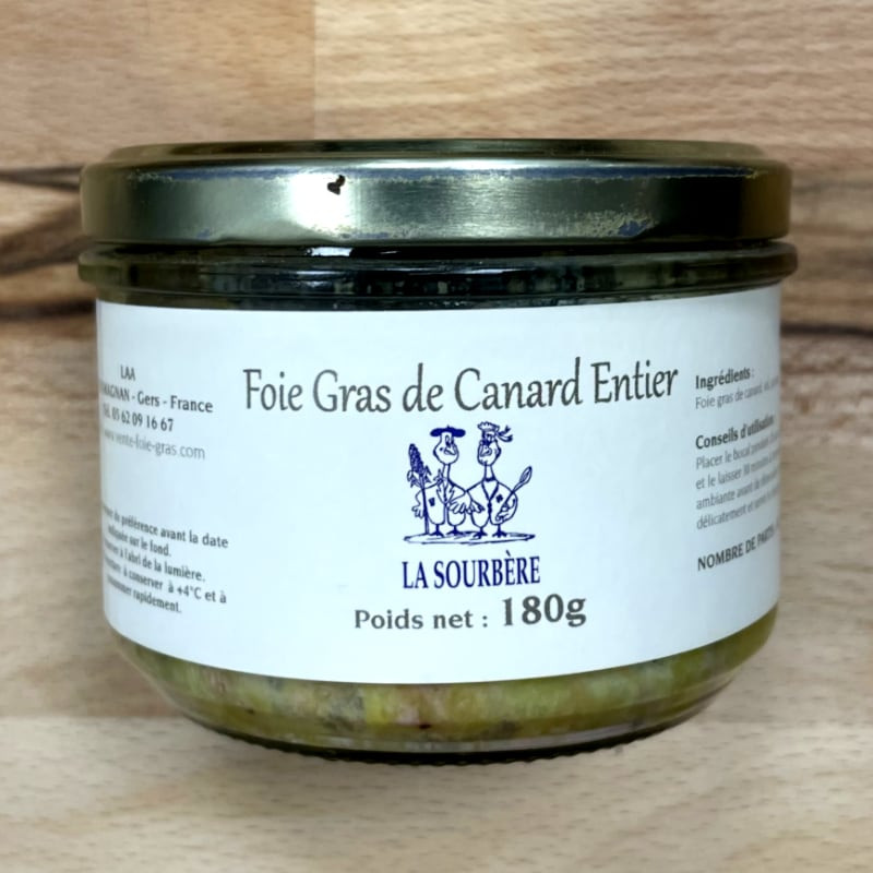 Foie gras entier 180 Gr