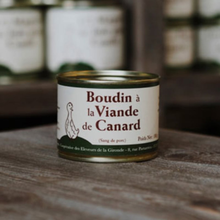 Boudin à la viande de canard