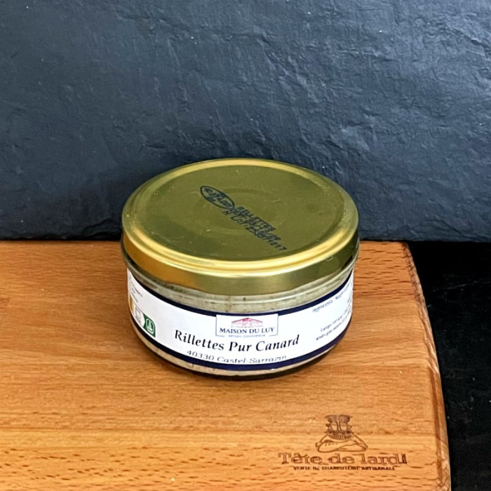 Rillettes pur canard - Maison du Luy