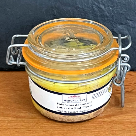 Foie gras entier IGP Sud Ouest 130g - Maison du Luy