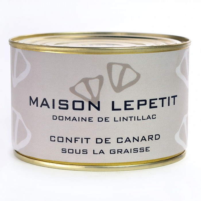 BOITE 1 CUISSE DE CANARD CONFITE - MAISON LEPETIT