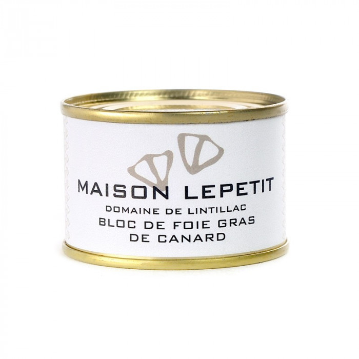 BLOC DE FOIE GRAS DE CANARD 65G - MAISON LEPETIT