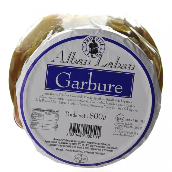 GARBURE 800G - ALBAN LABAN