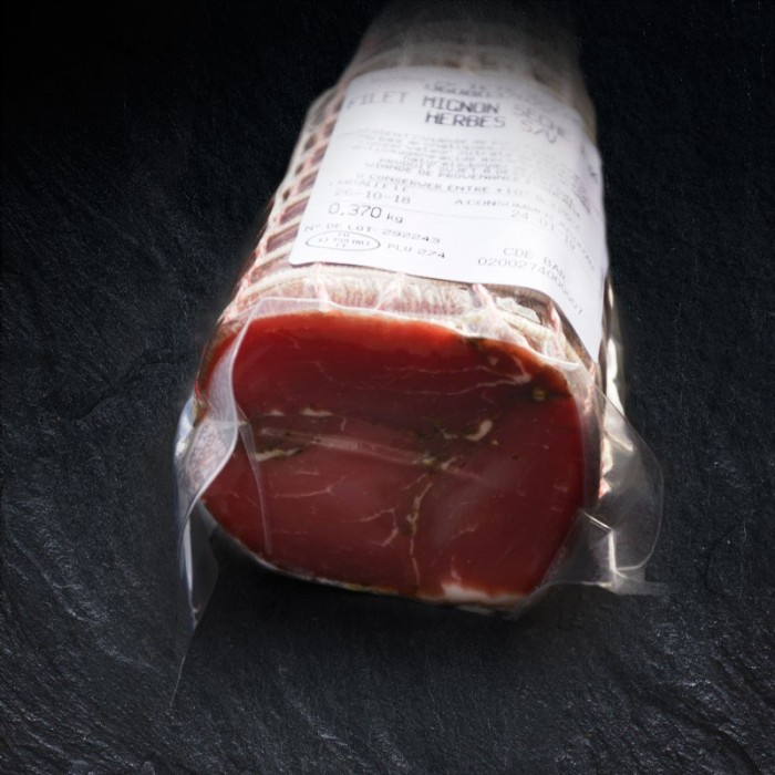 FILET MIGNON SEC AUX HERBES - SALAISONS PICHON FILET MIGNON SEC AUX HERBES - SALAISONS PICHON