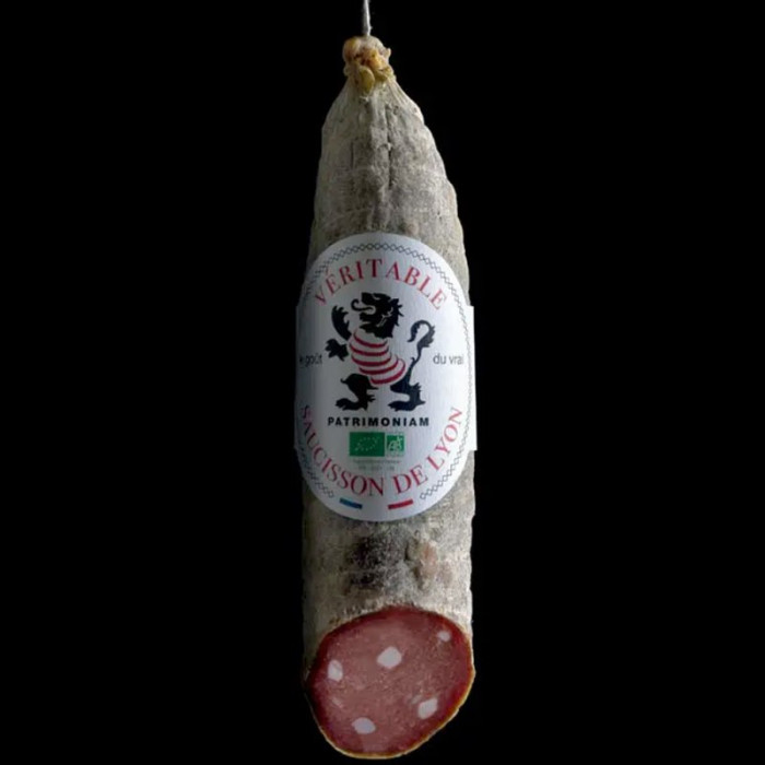 VERITABLE SAUCISSON SEC DE LYON BIO - PATRIMONIAM