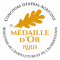 MEDAILLE D'OR AU SALON INTERNATIONAL DE L'AGRICULTURE - PARIS 